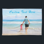 Personnalisez votre serviette de cuisine préférée<br><div class="desc">Serviettes de cuisine personnalisées - Votre propre design - Spécial - Famille personnalisée / Amis ou Cadeau personnel - Ajouter votre texte et votre photo - Redimensionner et déplacer ou supprimer et ajouter des éléments / image avec outil de personnalisation. Choisissez / ajoutez votre police / couleur de texte préférée...</div>