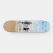 Personnalisez votre skateboard photo avec le nom d (Horz)