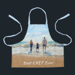 Personnalisez votre tablier photo avec texte - Mei<br><div class="desc">Espace photo et texte personnalisé - Unique votre propre design - Meilleur Chef Jamais Personnalisé Famille / Père / Mère / Enfant / Amis ou Cadeau personnel - Ajouter votre texte et photo - Redimensionner et déplacer ou ajouter des éléments - image / texte avec outil de personnalisation! Choisissez la...</div>