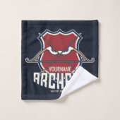 Personnalized Archery Sports Recurve Bow Arrow (Gant de toilette)