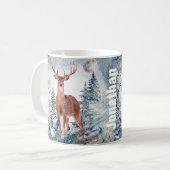 Personnalized Deer Hunter Graphic Mug (Devant gauche)