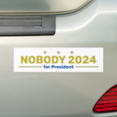 Personne 2024 autocollant pare-chocs (En voiture)