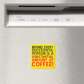 Personne à Café Réussie Aimant de Frigo Drôle (In Situ (Lave-vaisselle))