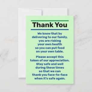 Personne du pilote de livraison de Merci