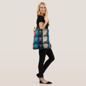 Personne montrant des sacs assortis (Sur le modèle)