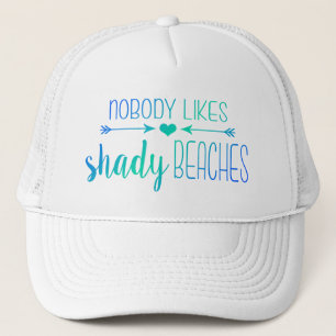 Personne n'aime le casquette louche de turquoise