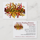 Personne n'aiment le carte de visite de Jéhovah (Devant / Derrière)