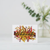 Personne n'aiment le carte de visite de Jéhovah (Debout devant)