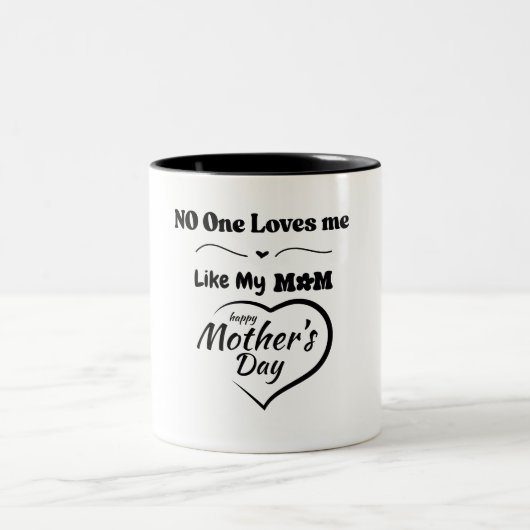 Personne ne m’aime comme ma mère Mug - Fête des mè (Centre)