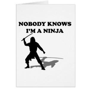 Personne ne sait que je suis un Ninja