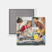 Personne Ne Vous A Demandé, Karen - Magnet Retro (Recto/Verso)