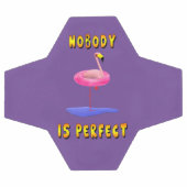 Personne n'est parfait - flamant avec anneau de na (Plat)