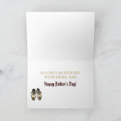 Personne peut jamais remplir vos chaussures, carte (Intérieur)