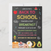 Personnel Appréciation Petit déjeuner Invitations  (Devant)