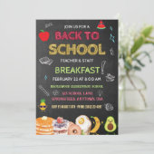 Personnel Appréciation Petit déjeuner Invitations  (Debout devant)