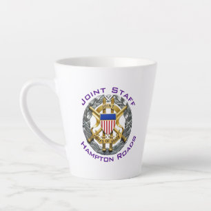 Personnel Commun - Hampton Roads Latte Mug