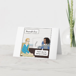 Personnel ou bénévole Carte de remerciements à but
