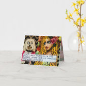 Personnes de Carte pour notes-parfois avec les (Fleur jaune)