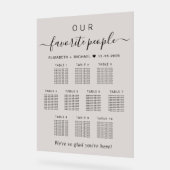 Personnes favorites 10 Table Taupe Mariage Siège (Angle)