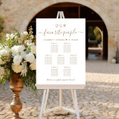 Personnes favorites 7 Tableau Mariage de table