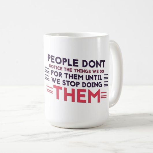 Personnes - Mug classique (Devant droit)