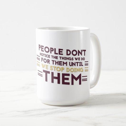 Personnes - Mug classique (Devant droit)
