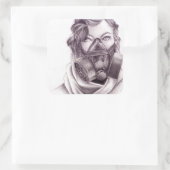 Personnes robotiques : Stickers Masque à gaz (Sac)