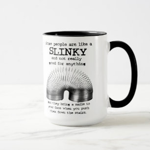 Personnes Slinky Mug drôle Humour
