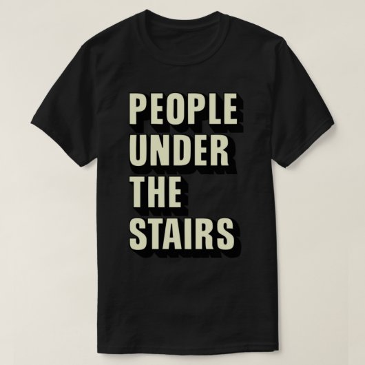 personnes sous les escaliers Essential T-Shirt (Design devant)