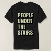 personnes sous les escaliers Essential T-Shirt (Design devant)