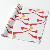 Persoon die Pictogram uitvoert Cadeaupapier (Uitgerold)