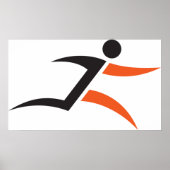 Persoon met ontwerp poster (Voorkant)