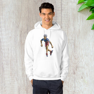 Persoon Rollerblading Hoodie