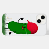 Persoon van een kaartje met balkPet Case-Mate iPhone Case (Achterkant (horizontaal))