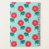 Persoonlijk 2026 bloemendagboek planner (Achterkant)