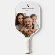 Persoonlijk 2 Foto met Monogram & Familienaam