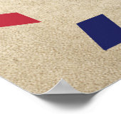 Persoonlijk aan mijn moeder liefdesbrief van zoon poster (Hoek)