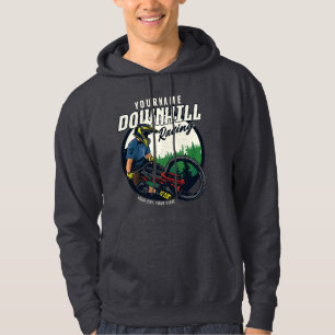 Persoonlijk aangepast bergafwaarts race mountainbi hoodie