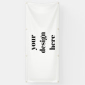 Persoonlijk Aangepast Spandoek (Verticaal)