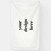 Persoonlijk Aangepast Spandoek (Verticaal)