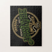 Persoonlijk Absinthe-Kruidenalcohol Etiket Legpuzzel (Verticaal)