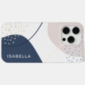 Persoonlijk Abstract Monogram Case-Mate iPhone Case (Achterkant (horizontaal))