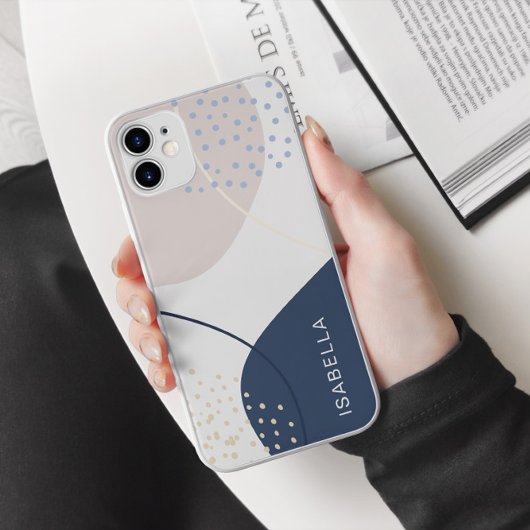 Persoonlijk Abstract Monogram Case-Mate iPhone Case