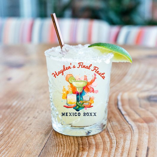 Persoonlijk afscheid als bruid weekend finale fies shot glas