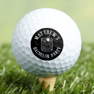 Persoonlijk Afscheid van de Vrijgezel Feest Golfballen