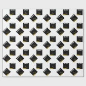 Persoonlijk afstudeercadeau cadeaupapier (Vlak)