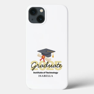 Persoonlijk afstudeercadeau - Klas van 2025 iPhone 13 Hoesje