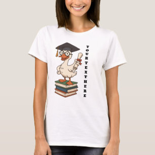 Persoonlijk afstudeerproject domme gans t-shirt