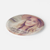 Persoonlijk Afstuderen Foto en Jaar Bord (Gekanteld)