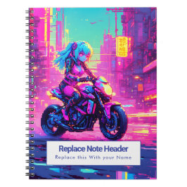 Persoonlijk Anime Thema Notitieboek